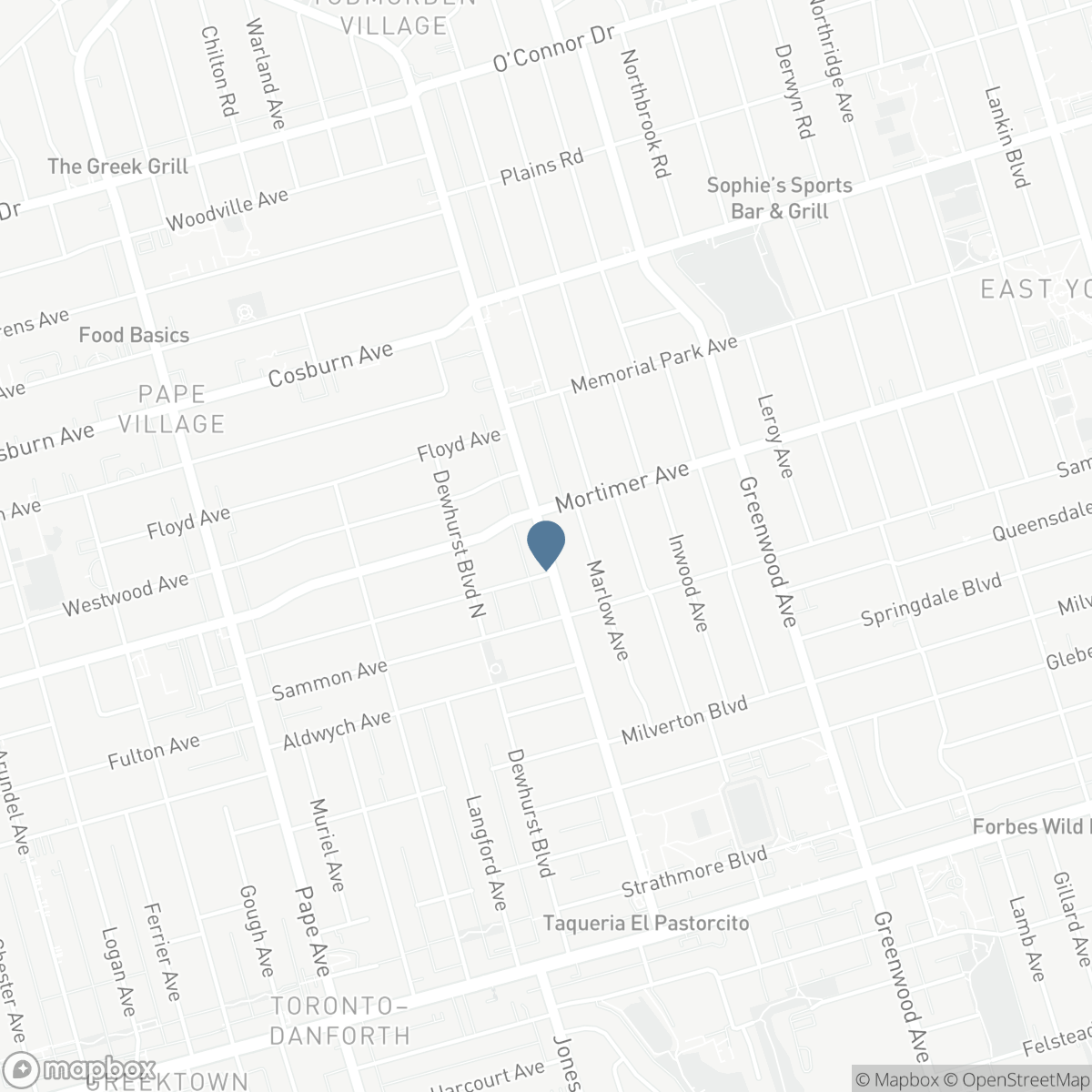 227 DONLANDS AVENUE, Toronto, Ontario M4J 3P9
